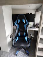 chaise de jeu, Comme neuf, Chaise de bureau de gaming, Enlèvement, Bleu