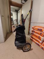 Remorque de vélo pliable avec sac d'épicerie Noir, Fietsen en Brommers, Fietsaccessoires | Aanhangwagens en Karren, Ophalen, Zo goed als nieuw