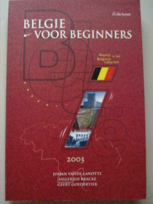 1. België voor beginners 2003 Die Keure Vande Lanotte/Bracke, Boeken, Politiek en Maatschappij, Gelezen, Politiek en Staatkunde