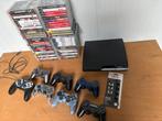 PS3 Slim console inclusief toebehoren + 56 games, Gebruikt, Ophalen of Verzenden, 500 GB, Slim