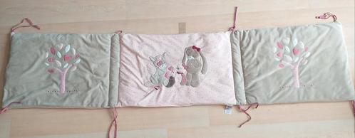 Tour de lit et gigoteuse Nattou, Kinderen en Baby's, Kinderkamer | Beddengoed, Zo goed als nieuw, Ophalen of Verzenden