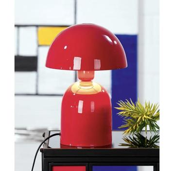 Retro Tafellamp in Tomaatrood – Jaren 70 Design beschikbaar voor biedingen