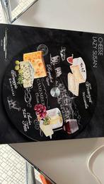 Planche à fromage plateau tournant en verre, Maison & Meubles, Enlèvement, Neuf