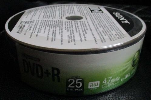 TDK: Lot de 25 disques DVD-R + SONY: Lot  de 25, CD & DVD, DVD | Autres DVD, Comme neuf, Enlèvement ou Envoi