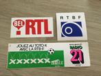 3 stickers RTL/RTBF, Comme neuf, Cinéma, Télévision ou Audiovisuel, Enlèvement ou Envoi