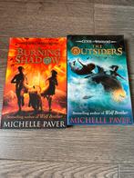 Michelle Paver - boeken Burning Shadow & The Outsiders, Boeken, Ophalen