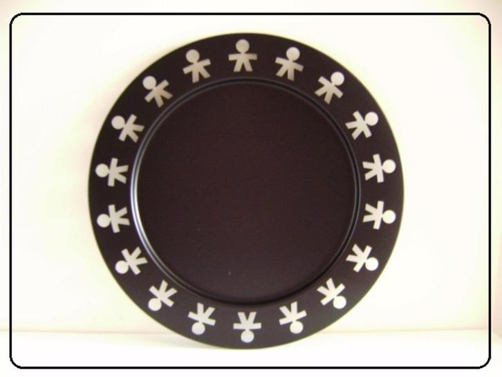 DESIGN : ALESSI GIROTONDO Schaal , metaal , mat zwart., Huis en Inrichting, Woonaccessoires | Schalen en Manden, Nieuw, Schaal