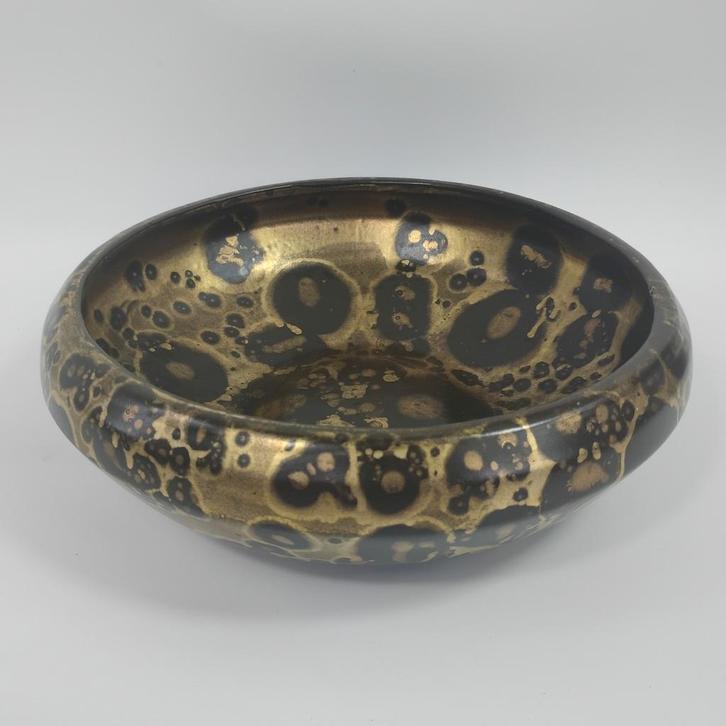 Lucien Brisdoux (1878-1963) – Plat en grès émaillé, Antiquités & Art, Antiquités | Argent & Or, Enlèvement ou Envoi