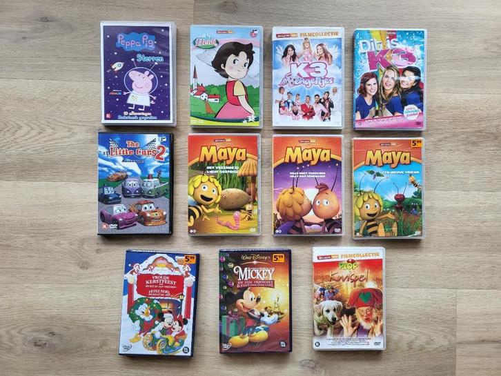 11 DVD´s tekenfilms, Cd's en Dvd's, Dvd's | Tekenfilms en Animatie, Gebruikt, Overige soorten, Ophalen of Verzenden