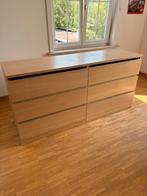 Lichte eiken kleerkast, Ophalen, Gebruikt, 75 cm of meer, 100 tot 150 cm
