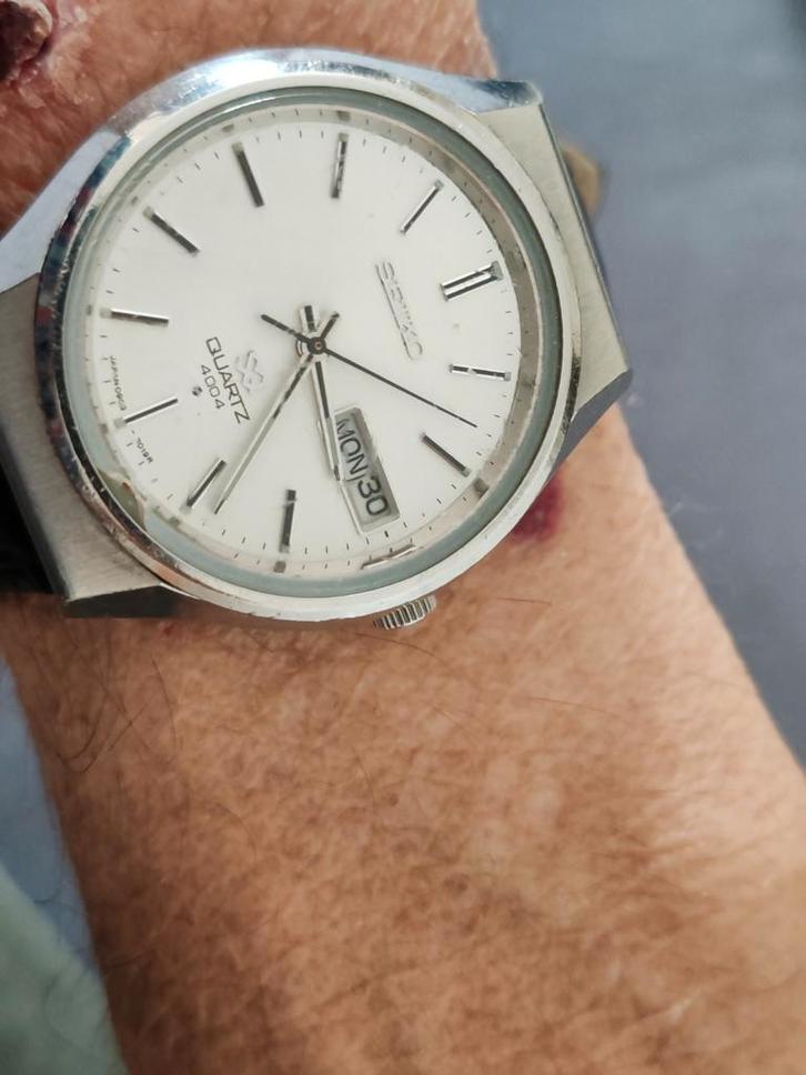 Seiko vintage, Handtassen en Accessoires, Antieke sieraden, Armband, Ophalen of Verzenden