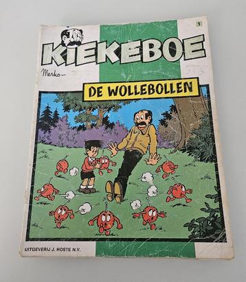 strip Kiekeboe nr 1 De Wollebollen (eerste druk ) beschikbaar voor biedingen