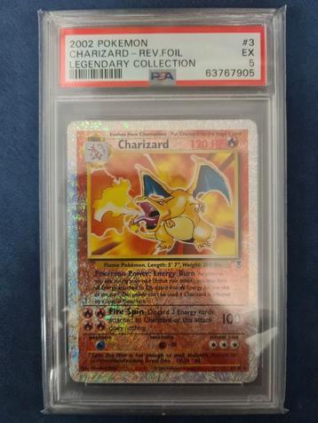 Legendary Collection Charizard psa5