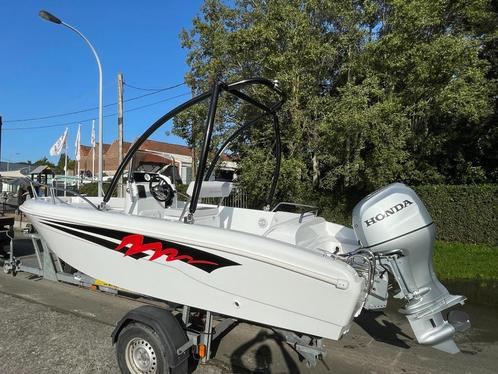 Easy Boat met Honda 80 pk Nieuwe boot., Watersport en Boten, Speedboten, Nieuw, 3 tot 6 meter, Benzine, 70 tot 120 pk, Polyester