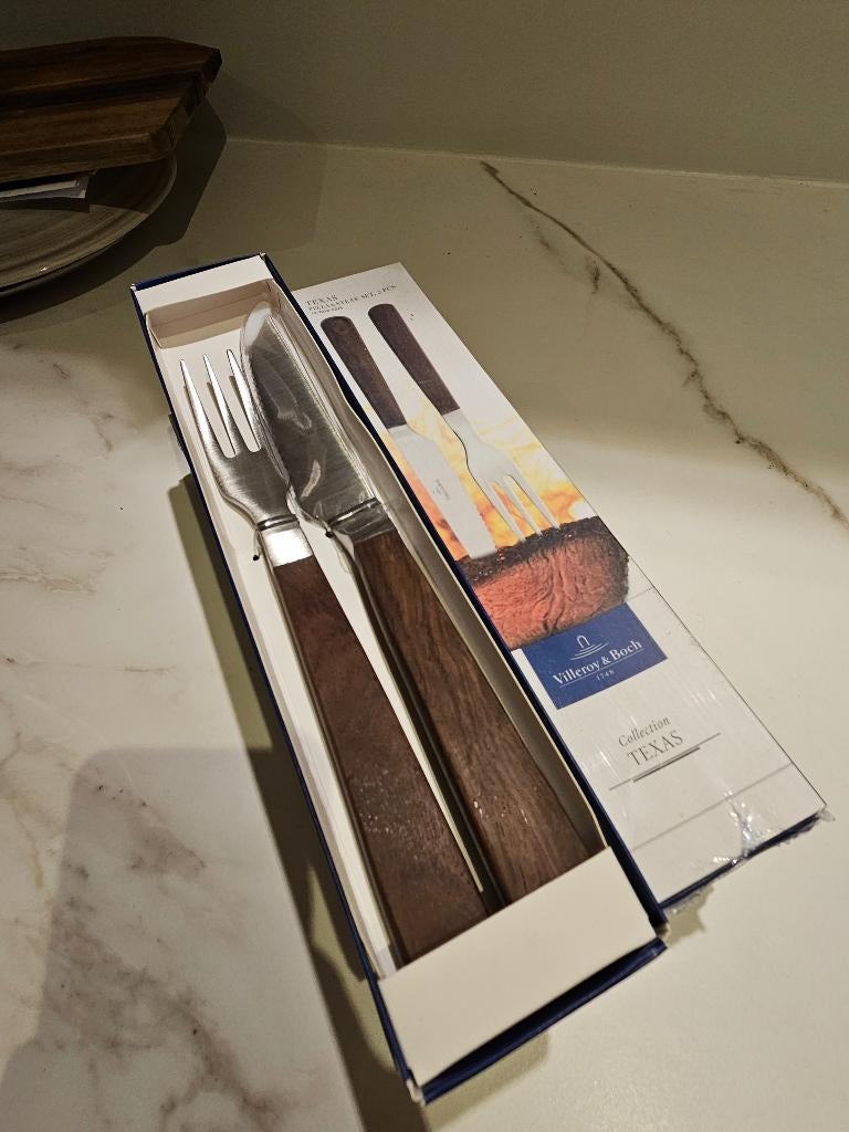 Set de couteaux Villeroy & Boch (steak/pizza/...), Maison & Meubles, Cuisine | Vaisselle, Neuf, Autres types, Autres styles, Autres matériaux