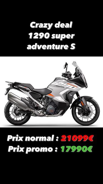 Crazy deal KTM 1290 super adventure S 2023