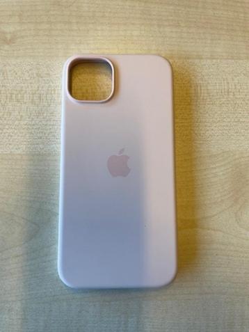Apple iphone15 plus Silicone Case pink beschikbaar voor biedingen