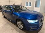 Audi A4 S-Line 2018 Trekhaak Automaat 2.0TDi 150pk Euro 6b, Auto's, Automaat, 4 cilinders, 2000 kg, Blauw
