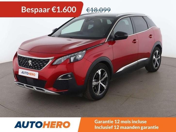 Peugeot 3008 1.6 PureTech GT Line (automatique), Autos, Peugeot, Achat, Caméra 360°, ABS, Caméra de recul, Airbags, Air conditionné