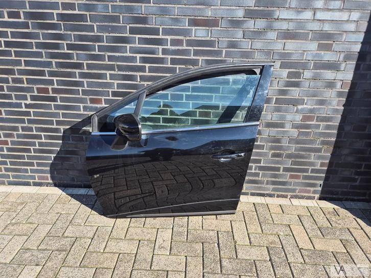 Renault Clio 4 2013 -2020 deur portier links voor zwart €100, Auto-onderdelen, Carrosserie, Deur, Renault, Voor, Links, Gebruikt