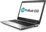 HP probook 650g4 i5, 8e generatie, 8gb mem, 240gb ssd, 15,6", Hp, 256 GB, 2 tot 3 Ghz, 8 GB