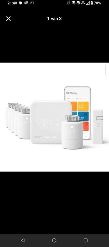 Tado slimme verwarming set / thermostaat / radiatorkoppen beschikbaar voor biedingen