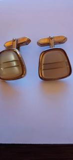 Boutons de manchette FANTAISIES, Enlèvement, Utilisé, Doré