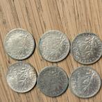 50 centimes  frankrijk  6 stuks, Postzegels en Munten, Ophalen of Verzenden, Frankrijk