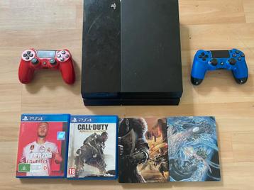 Lot ps4, Enlèvement ou Envoi, Avec 2 manettes