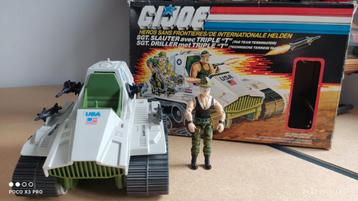 GI Joe Sgt. Slaughter met Triple T en doos beschikbaar voor biedingen