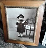 Vintage foto en kader uit de jaren 1900, Antiek en Kunst, Ophalen