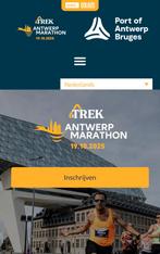 TREK Antwerp half Marathon, Ophalen