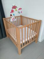 Park baby,  matras hoeslaken en mobiele, Kinderen en Baby's, Ophalen, Gebruikt, In hoogte verstelbaar