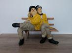 Laurel & Hardy zittend op bank, Ophalen, Nieuw, Mens