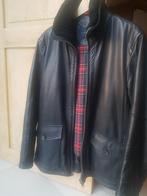 Vest heren in leder maat M - Tommy Hilfiger, Ophalen, Maat 48/50 (M), Zwart, Zo goed als nieuw