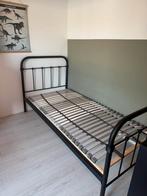 Bed + lattenbodem 90x200, Huis en Inrichting, Slaapkamer | Bedden, Ophalen, 90 cm, Eenpersoons, 200 cm