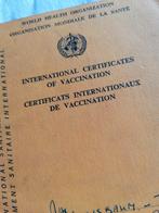 Carnet de vaccination de l'OMS - 1960, Enlèvement ou Envoi, Utilisé