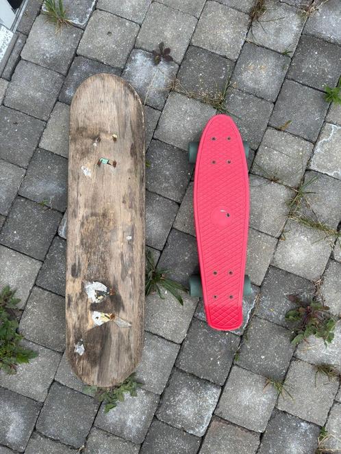 2 skateboards – nieuw & gebruikt, Sport en Fitness, Skateboarden, Gebruikt, Skateboard, Ophalen