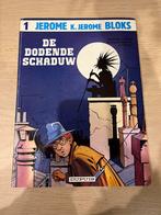 Jerom K. Jerom Bloks - 1 - De dodende schaduw, Eén stripboek, Ophalen of Verzenden