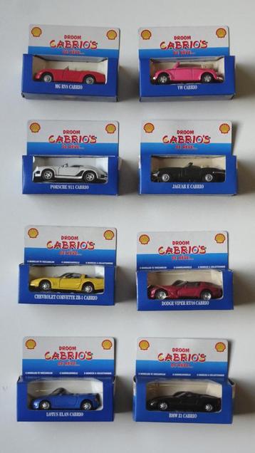 Volledige collectie 8 droom cabrio’s beschikbaar voor biedingen