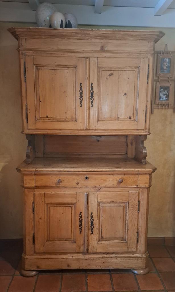 wandkast, Huis en Inrichting, Kasten | Wandmeubels, Gebruikt, Grenenhout, Ophalen