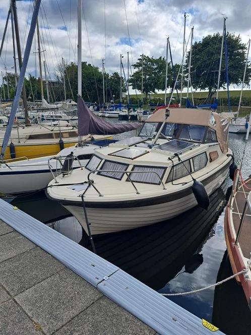 Hanto 24, Watersport en Boten, Motorboten en Motorjachten, Gebruikt, Polyester, 6 tot 9 meter, Diesel, Binnenboordmotor, 30 tot 50 pk