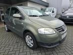 Volkswagen Fox 1.2i 2006 148.000 km Keuring + Garantie, Electronic Stability Program (ESP), Zwart, 1198 cc, Bedrijf