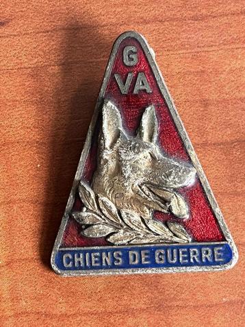 War Dogs, 10 G.V.A, G.V.A logo, emaille beschikbaar voor biedingen