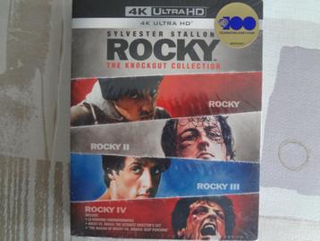 ROCKY KNOCKOUT COLLECTION 4K  ULTRA HD, Cd's en Dvd's, Ophalen of Verzenden, Nieuw in verpakking, Klassiekers