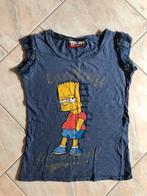 T-shirt The Simpsons, Comme neuf, Taille 36 (S), Bleu, The Simpsons