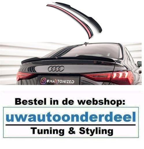 Maxton Design Achterklep Spoiler Voor Audi A3 S Line 8Y, Auto diversen, Tuning en Styling, Verzenden