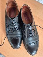 Leren herenschoenen- maat 42, Kleding | Heren, Schoenen, Ophalen of Verzenden, Zo goed als nieuw, Zwart