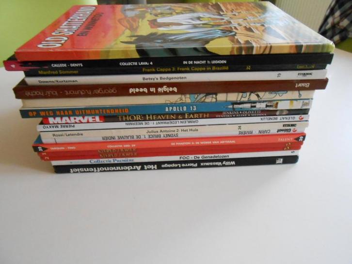 Lot van 16 stripverhalen hardcover voor 15 euro ., Boeken, Stripverhalen, Ophalen of Verzenden