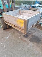 Palletbak, Ophalen, Gebruikt